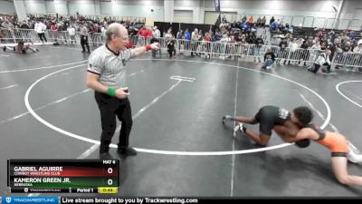 119 lbs Cons. Round 7 - Gabriel Aguirre, Cowboy Wrestling Club vs Kameron Green Jr., Nebraska