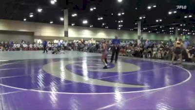 100 lbs Quarterfinals (8 Team) - Abella Brown, Queen Bees vs Emerson Webber, Hernando Wrestling