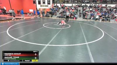 152 lbs Cons. Round 3 - Raphael Tovar, Plainfield (NORTH) vs Maverick Goulet, AMERY (WI)