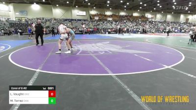 110 lbs Consi Of 8 #2 - Logan Vaughn, Grizzly Wrestling vs Maximus Torrez, Daniel Cormier Wrestling Academy