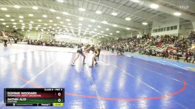 6-132 lbs Cons. Round 2 - Dominik Woodard, Washington-Liberty (Arlington) vs Nathin Aloi, Stafford