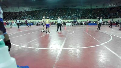 150 lbs Consi Of 32 #2 - Anthony Rodriguez, Lawton vs Easton Hill, Midwest City Middle School Bombers