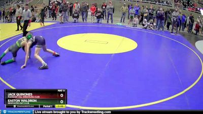 83 lbs Cons. Round 2 - Jack Quinones, Pleasant Hill Wrestling Club vs Easton Waldron, Deschutes Mat Club