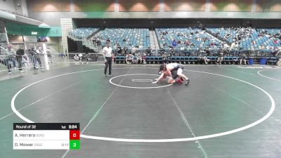 197 lbs Round Of 32 - Andrew Herrera, Southern Oregon vs D. Brett Mower, Oregon State-UNATT