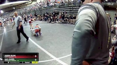 90 lbs Round 2 (6 Team) - Sam Dagel, Minnesota Maroon vs Jaden Rude, North Dakota 2