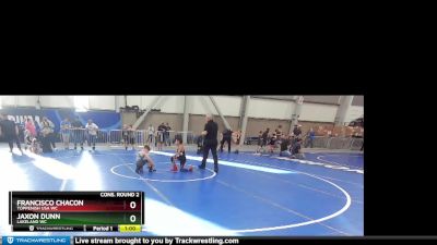 63 lbs Cons. Round 2 - Jaxon Dunn, Lakeland WC vs Francisco Chacon, Toppenish USA WC