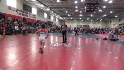 80 lbs Cons. Semi - Paisley Hartung, Stillwater vs Ella Coomes, American Outlaws