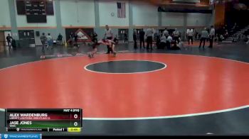 1st Place Match - Alex Wardenburg, Liberty Lightning Wrestling Cl vs Jase Jones, WWC