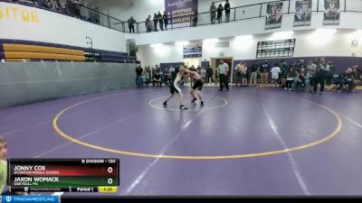 120 lbs Round 3 - Jaxon Womack, Greybull MS vs Jonny Cox, Riverton Middle School