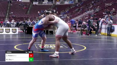 285 lbs Consi Of 8 #2 - Jack Peters, Selinsgrove vs Maxwell Roy, St. Joseph's Prep