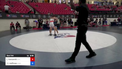 60 kg Rnd Of 16 - Lukas Kanownik, Suples Wrestling Club vs Colson Hoffman, Compound Wrestling