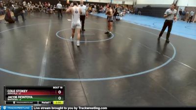 132 lbs Round 5 (10 Team) - Jacob Montoya, Berthoud vs Cole Stokey, Ogallala