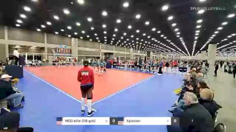 MOD elite G18 gold vs Xplosion - 2022 JVA World Challenge presented by Nike - Expo Only