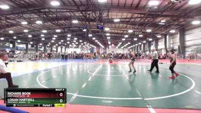 110 lbs Rd# 4- 2:00pm Friday Final Pool - Logan Hartzell, Kentucky Jokers vs Richard Book, East Coast Elite