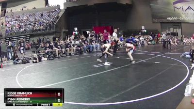 95 lbs Round 4 (6 Team) - Fynn Reinerio, Kansas Copperhead vs Ridge Kramlich, North Dakota 2