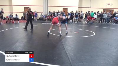 60 kg Rnd Of 64 - Braylon Reynolds, Red Cobra Wrestling Academy vs Peter Tomazevic, Askren Wrestling Academy