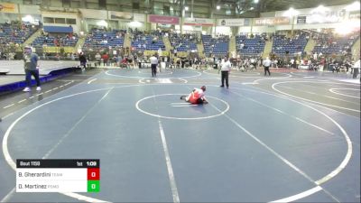 85 lbs Round Of 16 - Brody Gherardini, Team Grand Valley Elite vs Davien Martinez, Pomona Elite