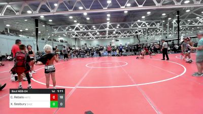 95 lbs Rr Rnd 4 - Cole Rebels, M2TC-NJ vs Xavier Seabury, Savage Wrestling