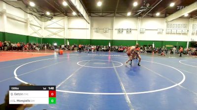 138 lbs Round Of 64 - Quentin Getzin, Ithaca vs Leo Mongiello, Sayville