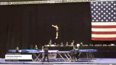 Nicholas Kosarikov - Individual Trampoline, Tornado Sport Club - 2021 USA Gymnastics Championships