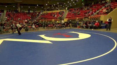 150 lbs Round 3 - Jose Coreno, Hugoton Wrestling Club vs Kaden Long, CYWC