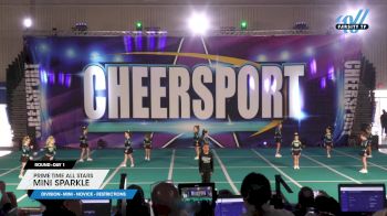 Prime Time All Stars - Mini Sparkle [2024 L1 Mini - Novice - Restrictions Day 1] 2024 CHEERSPORT Toms River Classic