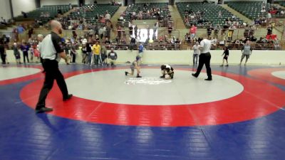 65 lbs 3rd Place - Xander Warnock, Guerrilla Wrestling Academy vs William Pate Turner, Hornet Wrestling Club