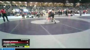 182 lbs Quarterfinals (8 Team) - Deandre McDonald, 5A Redmond vs Mitchell Magill, 5A Silverton