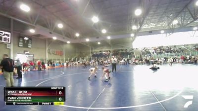 72 lbs 5th Place Match - Wyatt Byrd, Wyoming Underground vs Evan Vendetti, Green River Grapplers