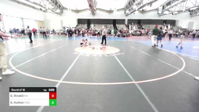 60-B lbs Round Of 16 - Geo Rinaldi, Patriot Club vs Shawn Hutton, Frost Gang