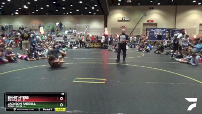 96 lbs Round 2 (6 Team) - Jackson Farrell, Pitbulls Elite vs Emmit Myers, Donahue WA