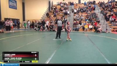 70 lbs Round 1 - Addie Lunn, BigWater BJJ vs Sadie Yang-Elson, Summit Wrestling Academy