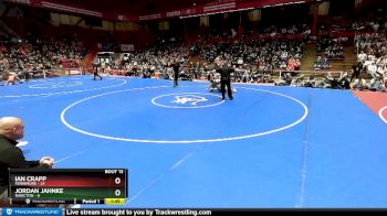 132 lbs D1/d2/d3 Finals (sat 3:00 P.m.) - Ian Crapp, Fennimore vs Jordan Jahnke, Shiocton