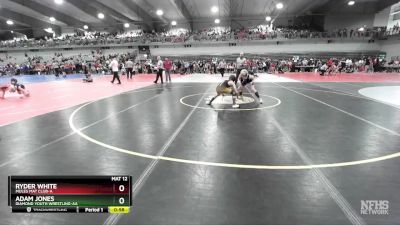 95 lbs Cons. Round 3 - Ryder White, Mules Mat Club-A vs Adam Jones, Diamond Youth Wrestling-AA 