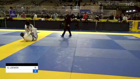 SARA LOEWEN vs NOURA ABDULLAH H. ALDAKHIL 2024 Pan Jiu Jitsu IBJJF Championship