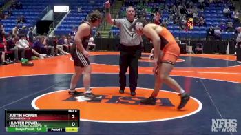 220 lbs Finals (8 Team) - Justin Hoffer, Washington vs Hunter Powell, Joliet (Catholic Academy)