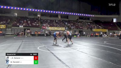 235 lbs Round Of 64 - Austin Salazar, Grays Harbor vs William Randall, Rhode Island