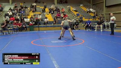 184 lbs Cons. Semi - Michael Densmore, Embry-Riddle Aeronautical University (Ariz.) vs Austin Vanek, Montana State University-Northern (Mont.)