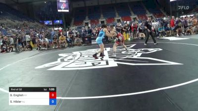 126 lbs Rnd Of 32 - Gabe English, New York vs Seach Hibler, New Jersey