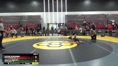 55 lbs Placement Matches (8 Team) - Kohyn Deputy, PA Alliance vs Lucas Schuman, Mat Assassins (PA)