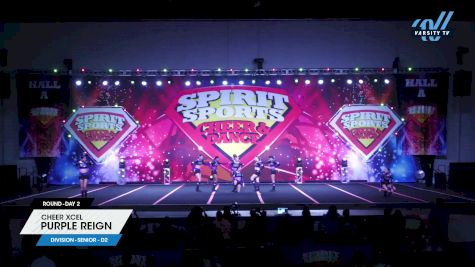 Cheer Xcel - Purple Reign [2024 L1 Senior - D2 Day 2] 2024 Spirit Sports Myrtle Beach Nationals