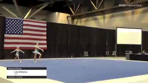 Lila Williams - Women's Group, CATT - 2021 USA Gymnastics Championships