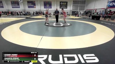 150 lbs Round 3 - Sydney Perry, Izzy Style Wrestling vs Madison Edens, Big Game Wrestling Club