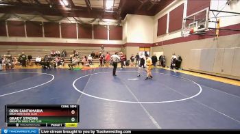 175 lbs Cons. Semi - Odin Santamaria, Bruin Wrestling Club vs Grady Strong, Brighton Wrestling Club