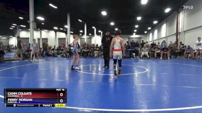 97 lbs 2nd Wrestleback (8 Team) - Camm Colgate, California vs Perry Morgan, Missouri