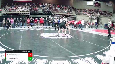 1A 190 lbs Semifinal - Talan Renner, Diamond Ranch Academy vs Greysen McKinnon, Altamont