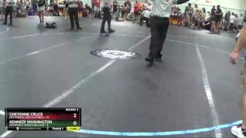 Round 2 (6 Team) - Cheyenne Cruce, RPA Martial Arts & Fitness vs Kennedi Washington, Reverance Wrestling Club