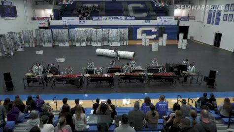 Greenfield-Central HS "Greenfield IN" at 2022 WGI Percussion Indianapolis Regional