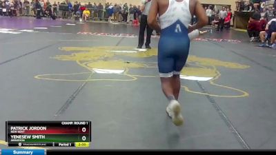 3 - 144 lbs Quarterfinal - Patrick Jordon, New Kent vs Yenesew Smith, Abingdon