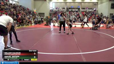 55 lbs Cons. Round 2 - William Calhoun, River Rats Wrestling Club vs Samuel Watson, Tiger Elite Wrestling